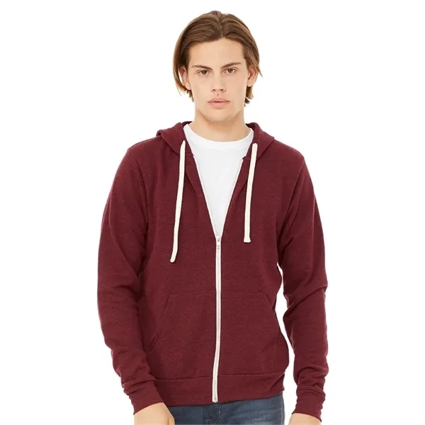 Bella + Canvas&reg; Unisex Sponge Fleece Hooded Full Zip Sweatshirt