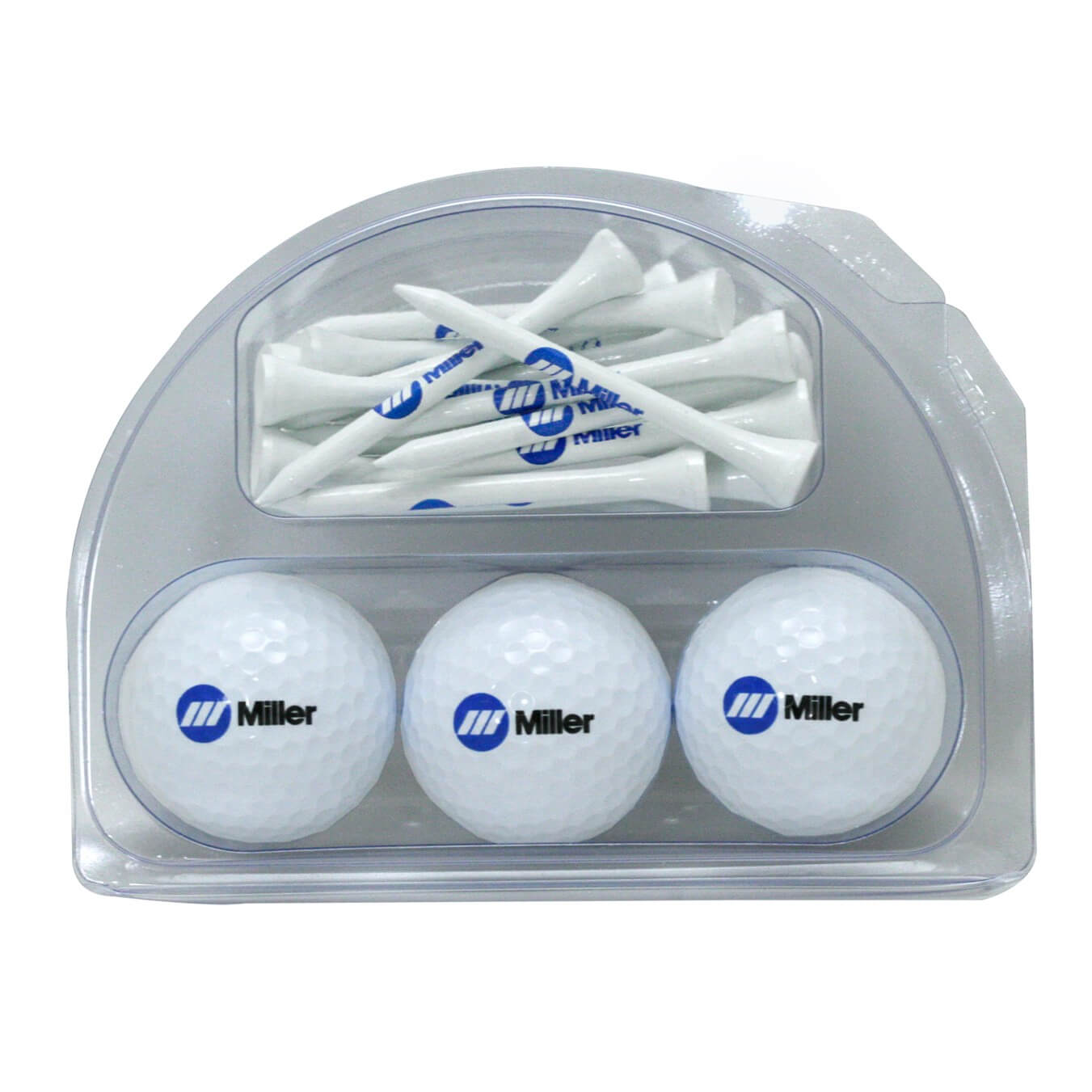Golf Balls & Tees Clamshell Pack