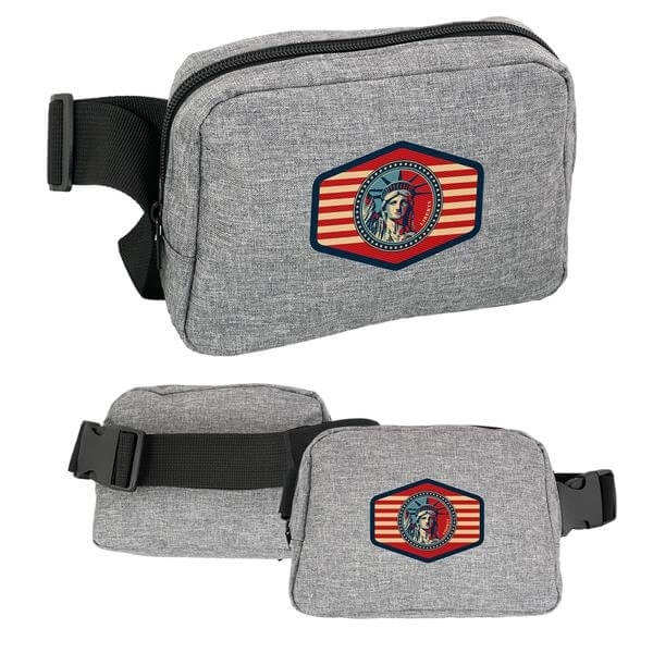 cpp6769  Rpet Emblem Fanny Pack