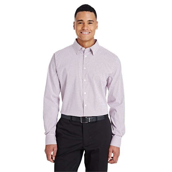 Devon & Jones&reg; Men's CrownLux Performance&trade; Micro Windowpane Shirt