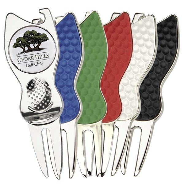 Contour Golf Divot Fixer Tool w/ Bottle Opener