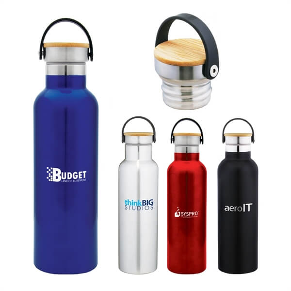 25 Oz. Vino Double-Wall 18/8 Stainless Steel Bottle