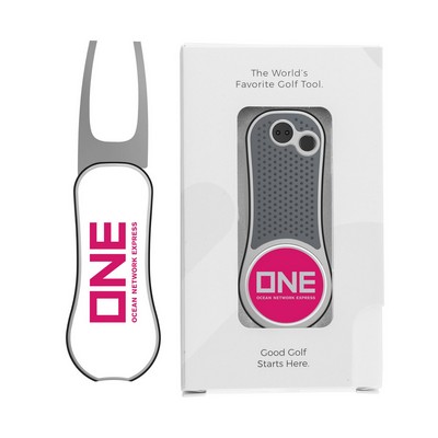 Pitchfix XL Golf Divot Tool in Carton Gift Box